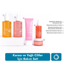 Organixlab Karma ve Yağlı Ciltler İçin Bakım Seti