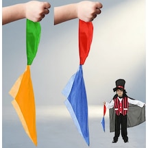 Eğlenceli Renk Değiştiren Mendil Sihirbazlık Oyunu