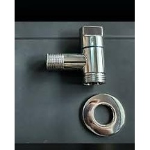 Kısa Mini Pirinç Krom Ev Çamaşır Bulaşık Makinesi Musluğu