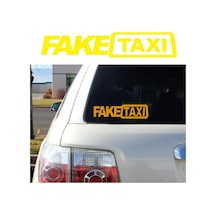 Fake Taxi Oto Sticker (1 Adet)