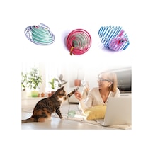 Ankaverse Sıçrayan Fareli Spiral Kedi Oyun Topu