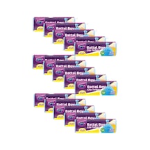 Güçlü Çöp Torbası Battal Boy 72 Cm X 95 Cm Mavi Tek Rulo 7'li 15 Paket