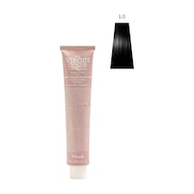 Nook Virgin Color Profesyonel Saç Boyası 100ml - Doğal Siyah / Klasik Siyah 1.0 - Natural Siyah