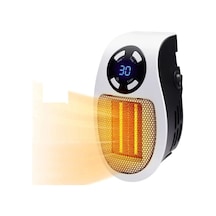 500w Taşınabilir Isıtıcı Elektrikli Isıtıcı Duvara Monte Oda Isıtıcısı Ev Aletleri Isıtma Sobası Mini Radyatör Uzaktan Kumandalı Isıtıcı Makinesi