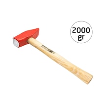 Master 500757 Ahşap Saplı Tesviyeci Çelik Çekiç - 2000 Gr