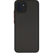 Samsung Galaxy A03 Uyumlu Kılıf Montreal Silikon Kapak - Siyah