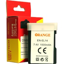 Raypro D5100 D5200 D5300 D5500 D5600 için Enel14 En-El14A Batarya