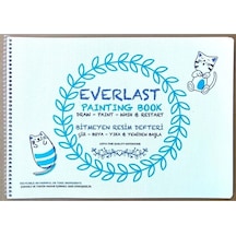 Yıkanabilir Resim Defteri 25x35 Bitmeyen Resim Defteri Everlast Paıntıng Book