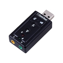 USB Virtual Sound 7.1 Kanal Harici Ses Kartı