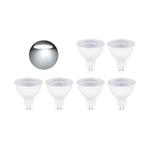Led Ampuller Mr16 Gu5.3, 5w 500lm Ac/dc 12 V Kısılabilir Mr16 Spot Ampul, 50w Halojen Lamba, 120 Işın Açısı, 6 Diğer