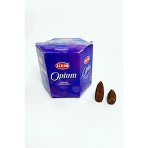 Hubrendy Tedarik 10 Adet Geri Akış Backflow Şelale Tütsü Konisi Tütsü Back Opium Çiçeği Kokulu