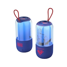 Mınıso Dc Lisanslı Superman Rgb Işıklı Bluetooth Hoparlör Ipx7 Suya Dayanıklı Güçlü Ses 19 Cm