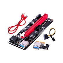Pcı E 1X To 16X Usb 3.0 Riser Ekran Kartı Bitcoin 009S 9. Nesil