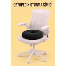Ortopedik Oturma Simidi Koltuk Minderi Kuyruk Sokumu Yastığı Yuvarlak 43 9 Cm Dvm-02s