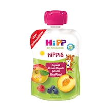 Hipp Organik Orman Meyveli Şeftalili Elma Püresi 100 G