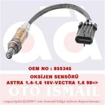 BOSCH 258005055 OKSİJEN SENSÖRÜ ASTRA VECTRA 1.6 16V