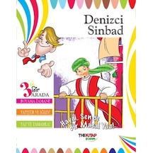 Denizci Sinbad Üçü Bir Arada Etkinlik Kitabı - Vzqg-764833