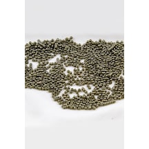 Yeşil Haki 3 Mm Plastik İnci Boncuk Takı Aksesuar Malzemesi 25 Gr