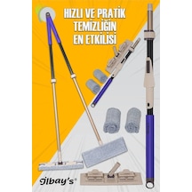 İlbay's Teleskopik Klipsli Mikrofiber Paspas Mop
