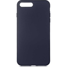Apple Uyumlu iPhone 7 Plus Kılıf Lansman İçi Kadife Soft Yumuşak Dokulu Liquid Silikon Kapak Lsr