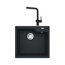 Franke Urban Ubg 610-56 Nero Granit Evye Active Plus Doccia 2.0 Batarya Set