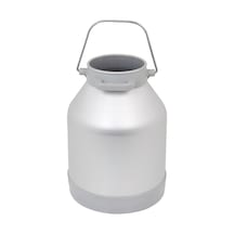 Melasty Süt Sağma Makinesi Alüminyum Süt Güğümü 20 Litre İki Kulp-tek Saplı Dar Ağız Kapak Hariç -1732