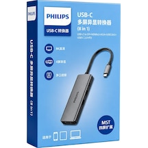 Philips Swr1602s/93 Usb-c 8'i 1 Arada 8k Dp + Dual 4k Hdmı + Vga 100w Pd Ultra Hub İstasyonu