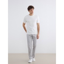Lcwaıkıkı Classic Gri Regular Fit Gabardin Erkek Chino Pantolon