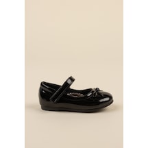 EPAAVM - Bıyık Fiyonk Siyah Kız Çocuk  Ayakkabı - EYL1301 Siyah