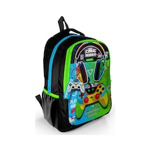 Coral High Kids Kulaklık Game Desenli Üç Bölmeli Okul Sırt Çantası 23667