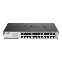 D Link 24 Port 10/100 Mbps Yönetilemez Swıtch Metal Des 1024D Yön