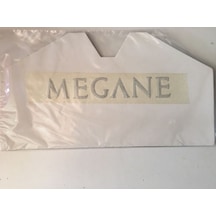Megane 2 Yazı Arka Bagaj Yazısı Krom Megan Iı için Monogram