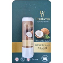 Deraderm Natural Lip Balm Hindistan Cevizi 5 Gr