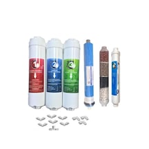 Su Arıtma Cihazı 9 Aşamalı 6 Filtreli Set Mebranlı Mineral Filtreli Set