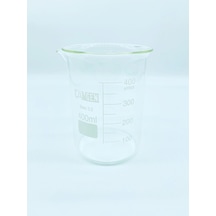 BEHER DERECELİ BOROSİLİKAT CAM 400ML - 1 ADET