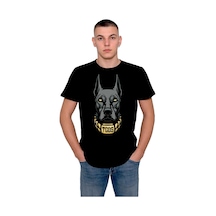Doberman Dog Koruyucu Dost Tişört Unisex T-shirt 001