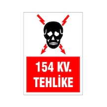 154 Kv. Teklike, İsg Uyarı Levhası