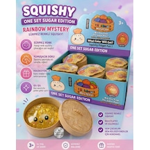 Büyük Boy Sürpriz Squishy Çin Mantısı Stres Oyuncağı Özel Renk Seçenekli Gold 1 Adet 1 Paket