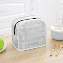 Fermuarlı, Piknik Çantası, Ön Cepli, İş Seyahati, Öğle Yemeği Kutusu Ve Yiyecek Kabı İle Uyumlu, Yeniden Kullanılabilir Öğle Yemeği Çantası Çok Renkli