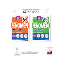 Fenomen 6. Sınıf Matematik B Sb + Fen B Sb 2 Kitap Seti