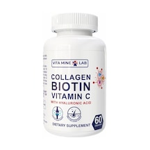 Collagen, Biotin, Vitamin C With Hyaluronic Acid 60 Capsules