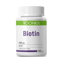 Voonka Biotin 2500 Mg 102 Tablet
