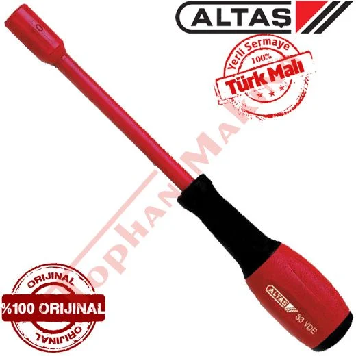Altaş Vde 33 İzoleli Lokma Tornavida 1000w 11 Mm