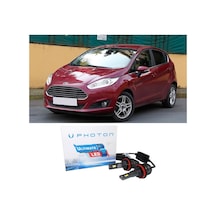 Ford Fiesta Mk6 Led Xenon Uzun Far Ampulü H1 Ultimate 9500 Lumens Yeni Seri Beyaz 2008-2017