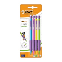 3 Adet Bic Matic Grip Fun 0.7 Versatil Kalem 4lü Blister