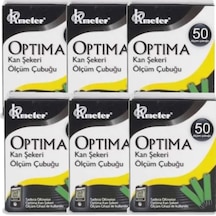 Optima Şeker Ölçüm Stribi 6 x 50'li