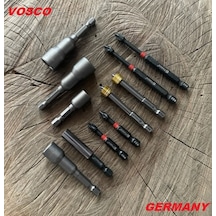 Vsc Ph2 Yıldız Bits Uç Seti Bits Uzatma Pz2 Yıldız Sıkma Ucu Cobalt Set 11pcs Matkap Ucu