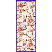 La Boutique Özel Seri Şal 2511-06 - 70x190 Çok Renkli