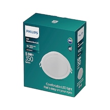 Tr 59447 Meson 9cm 5.5w 6500k Gün Işığı Wh Gömme Led Spot Genel