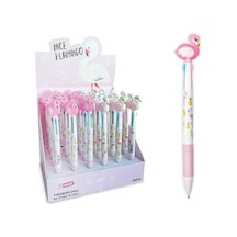 Mk-102 3 Renk Flamingo Tükenmez Kalem 1 Adet Diğer